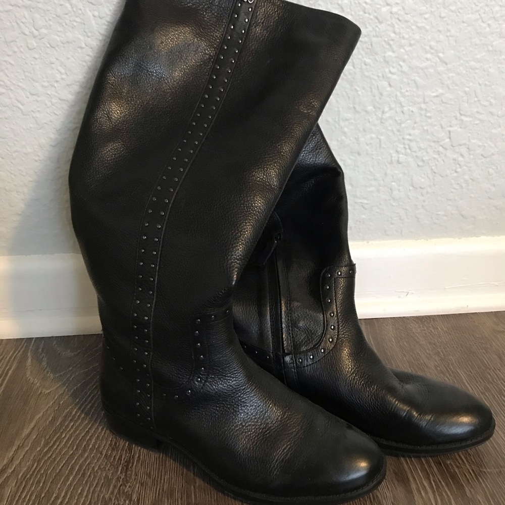 Sam Edelman Prina black riding boots
